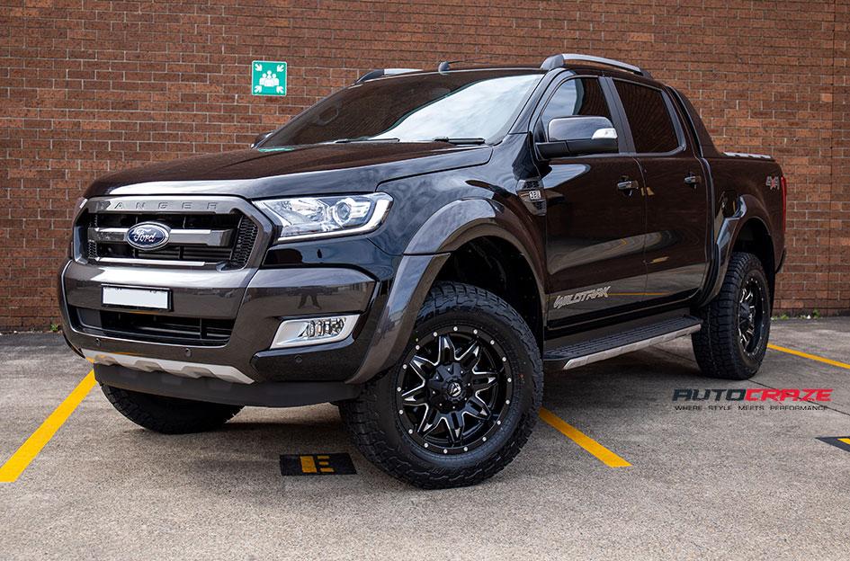 FORD RANGER LETHAL GLOSS BLACK MILLED ACCENTS